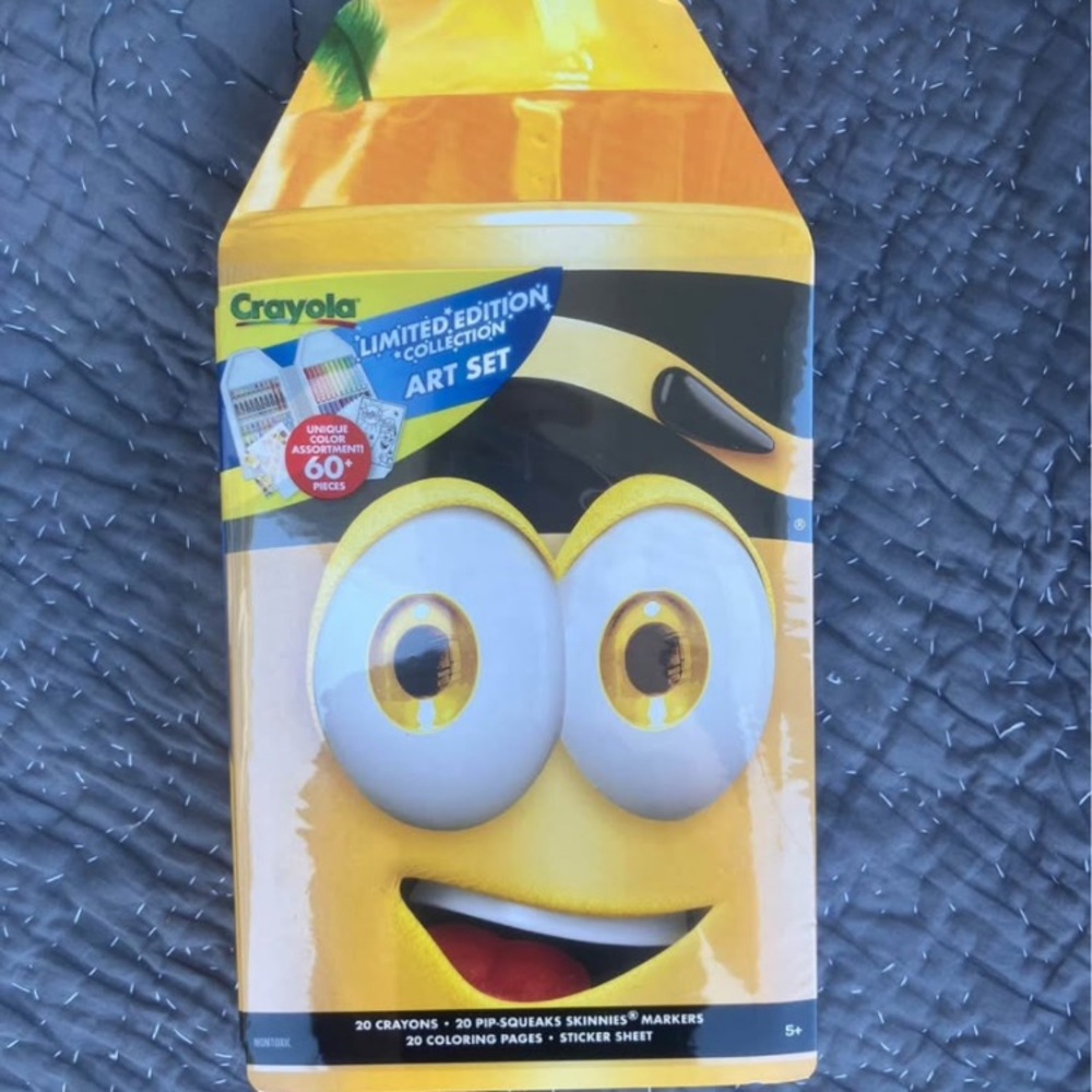 Dandelion Yellow Crayola Limited Edition Art Set